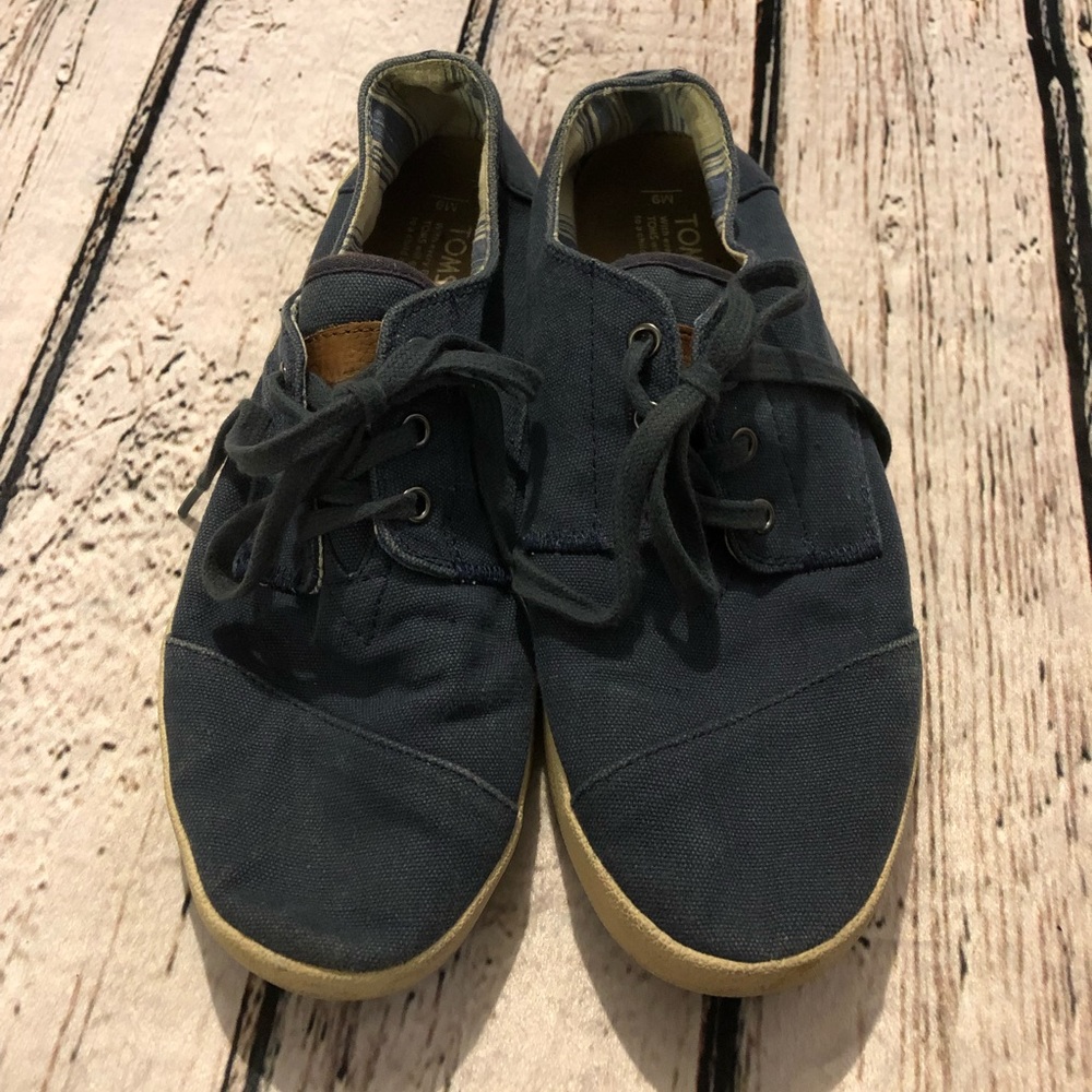 Blue TOMS Sneakers